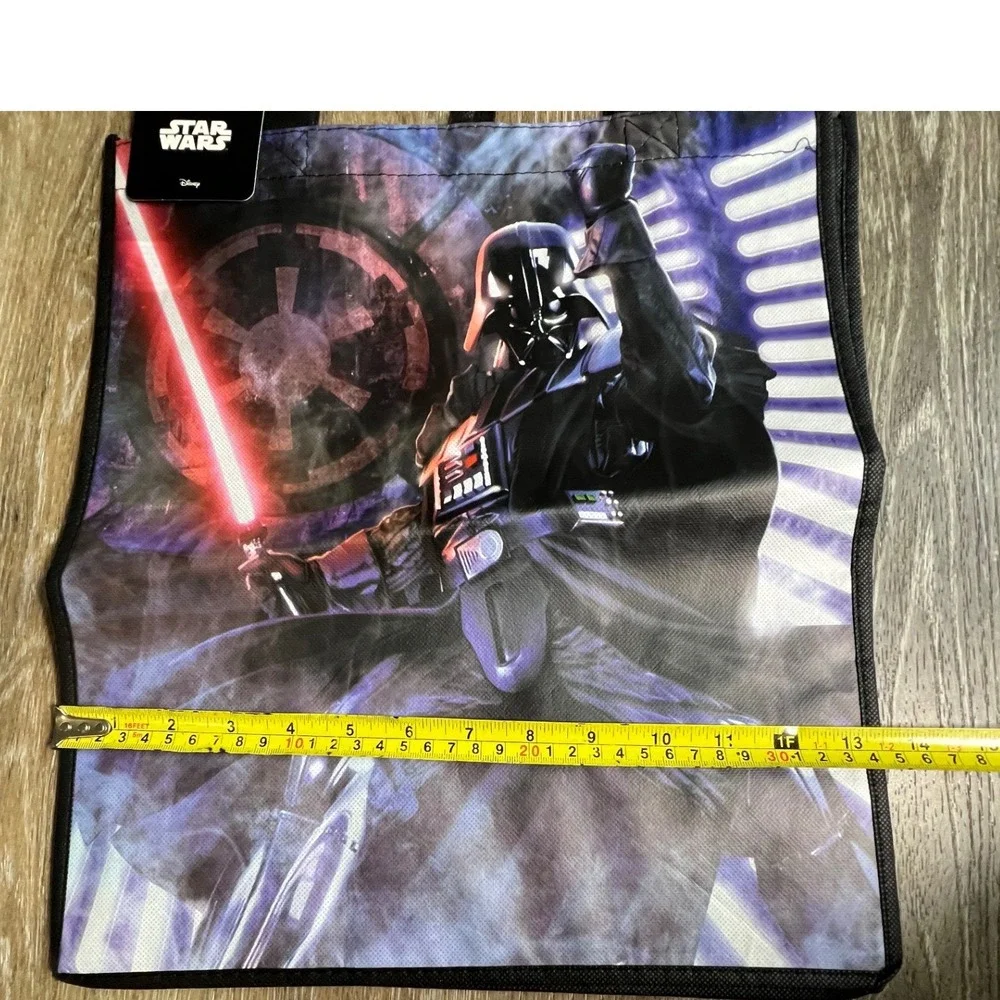 Star Wars Darth Vader Tote Bag Unisex OS Black Reusable Eco Friendly Shopper
